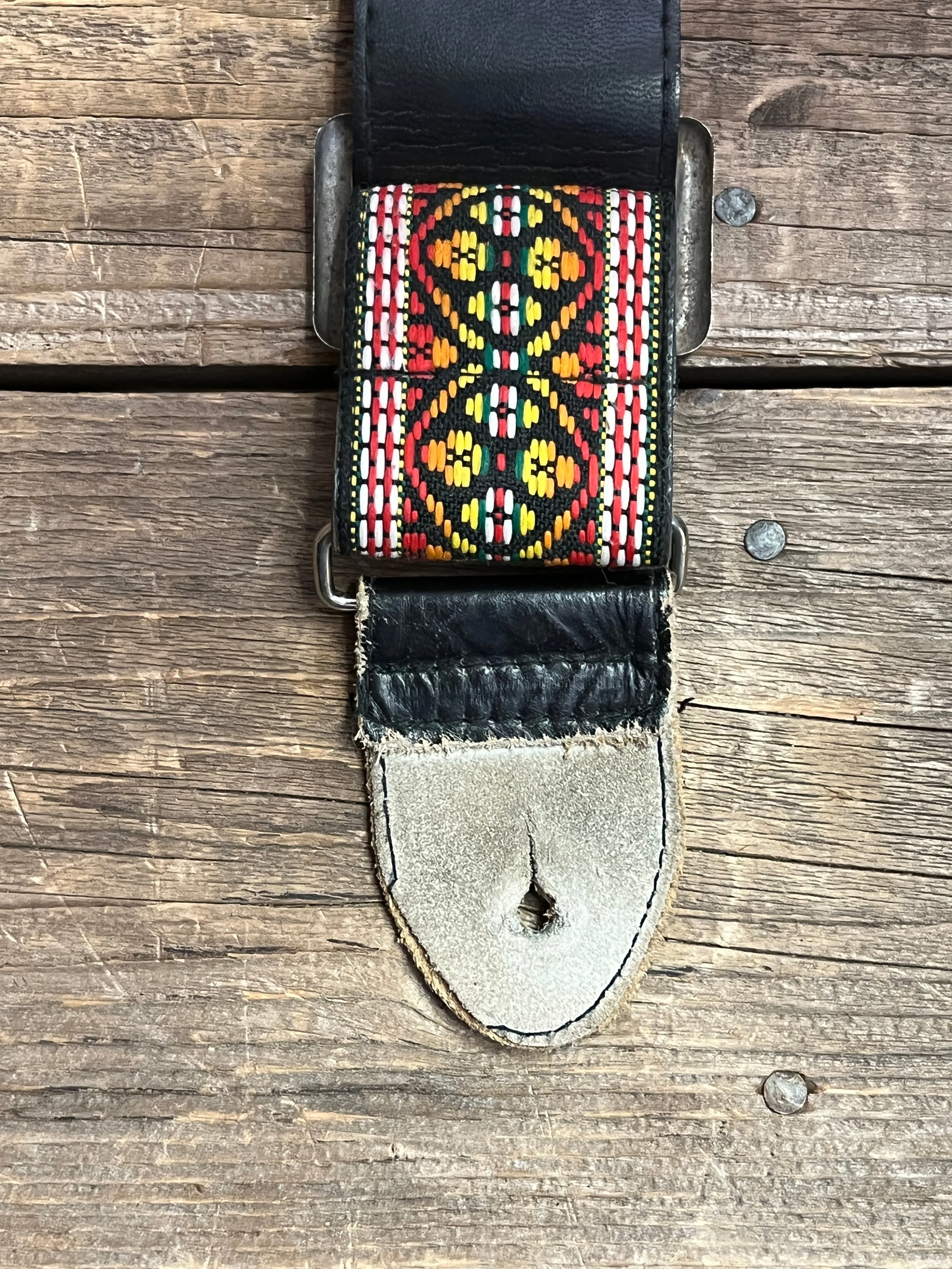 Guitar strap woven Ace or Bobby Lee style 1960s