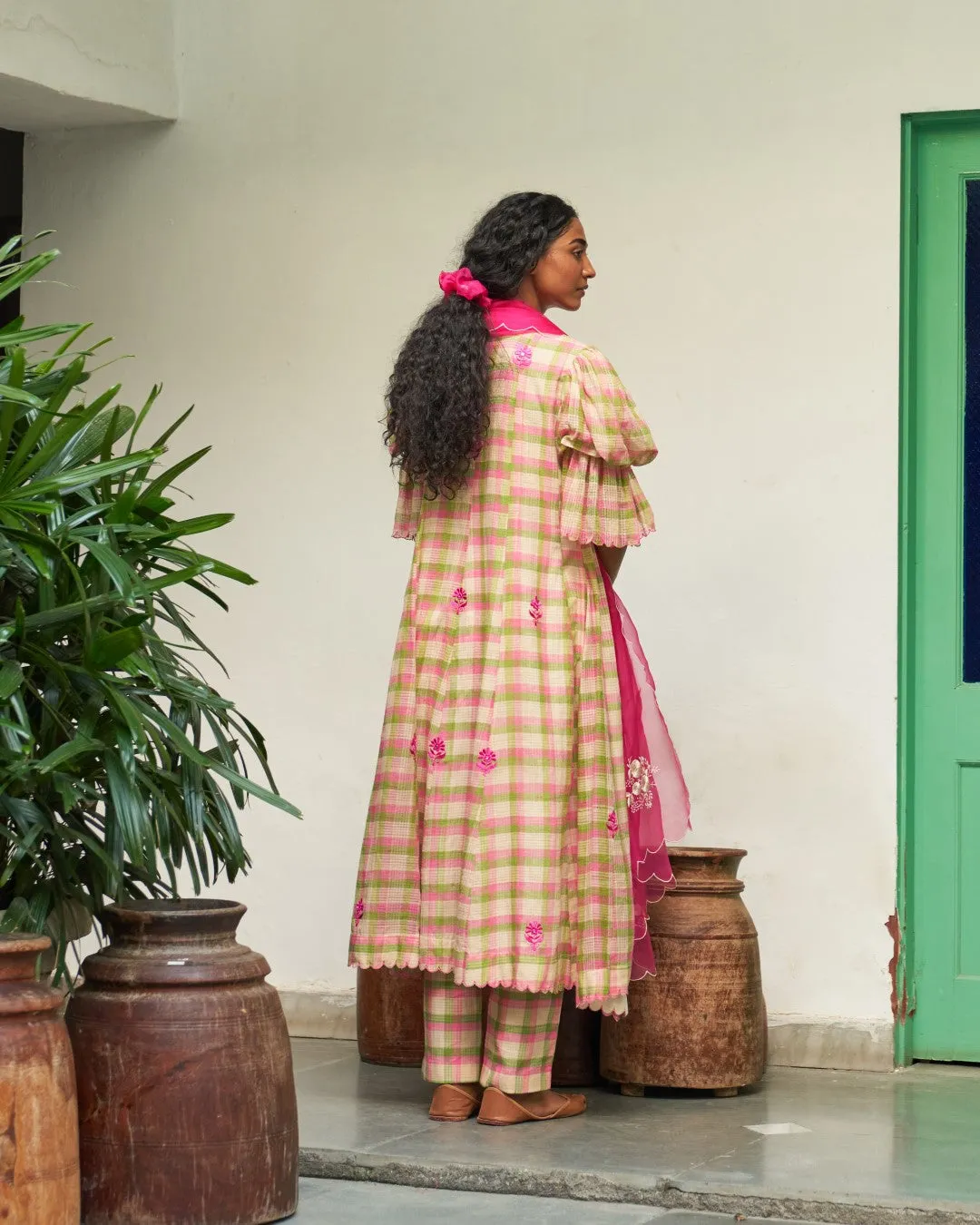 Gul mehndi kurta set