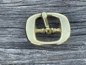 Halter Buckle - Brass 13mm*