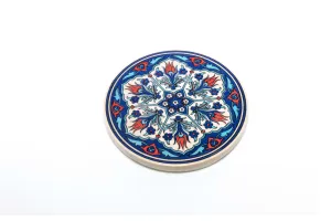 Hand Painted Ceramic Turkish Coaster