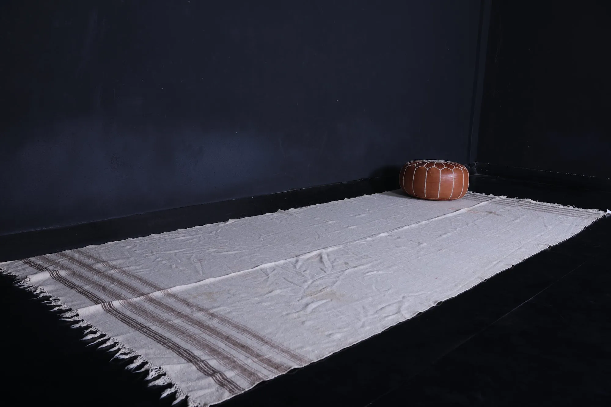 Handwoven Kilim - 5.5 FT X 12.6 FT | Elegant Moroccan Rug