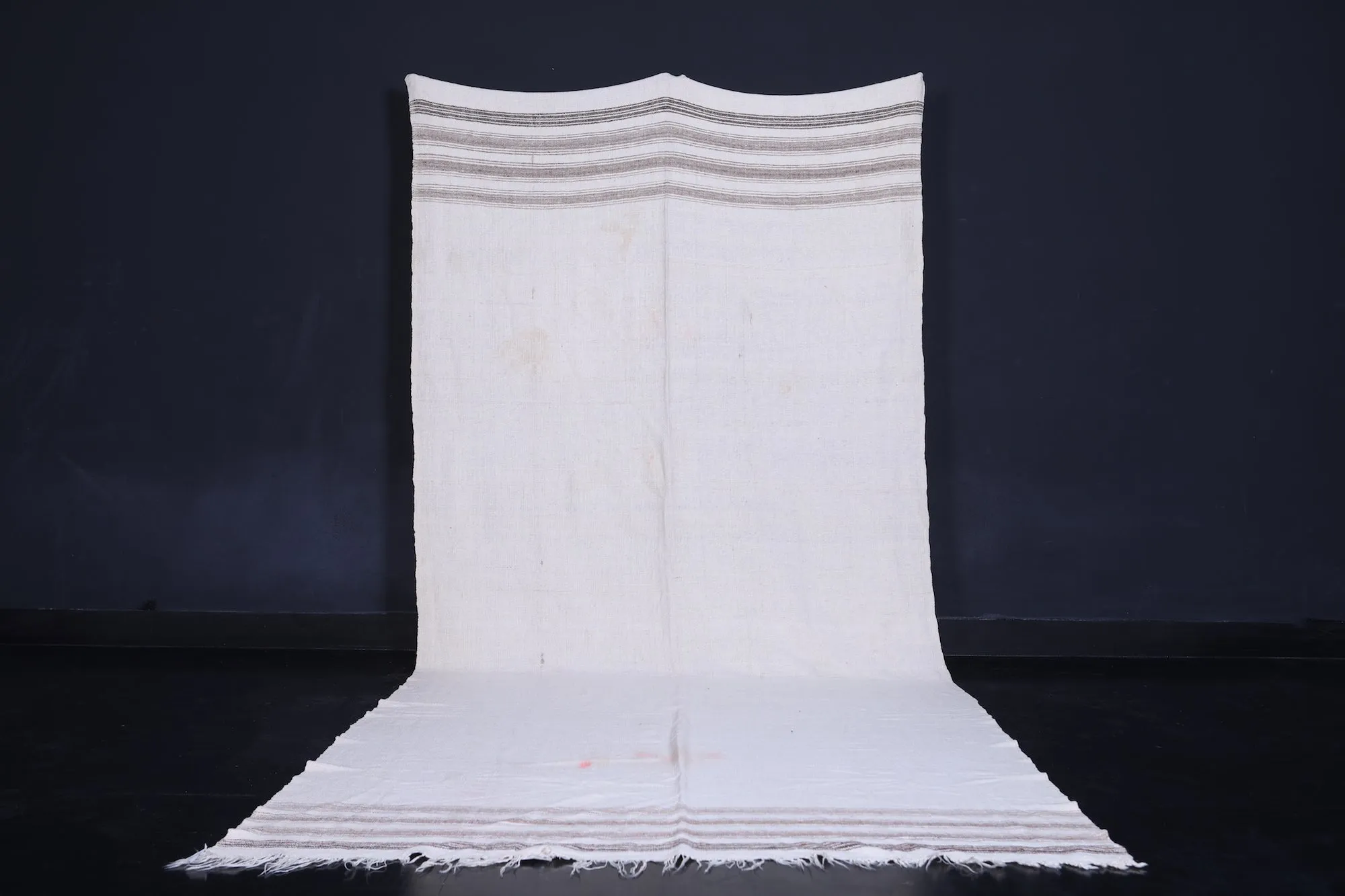 Handwoven Kilim - 5.5 FT X 12.6 FT | Elegant Moroccan Rug