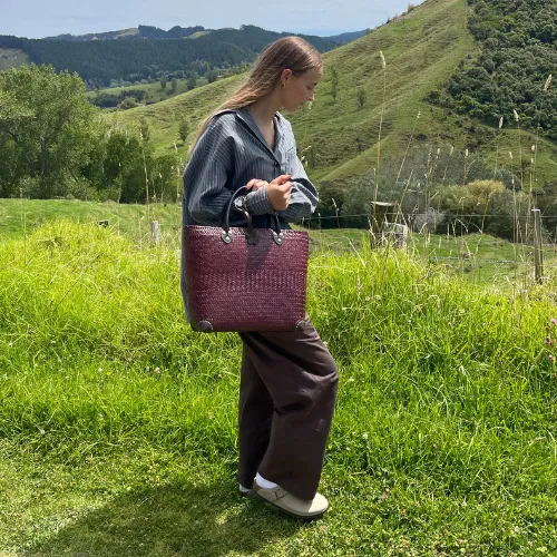 Handwoven Krajood Bag in a stunning weave  | Yompai NZ
