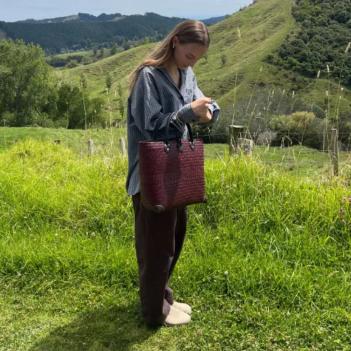 Handwoven Krajood Bag in a stunning weave  | Yompai NZ