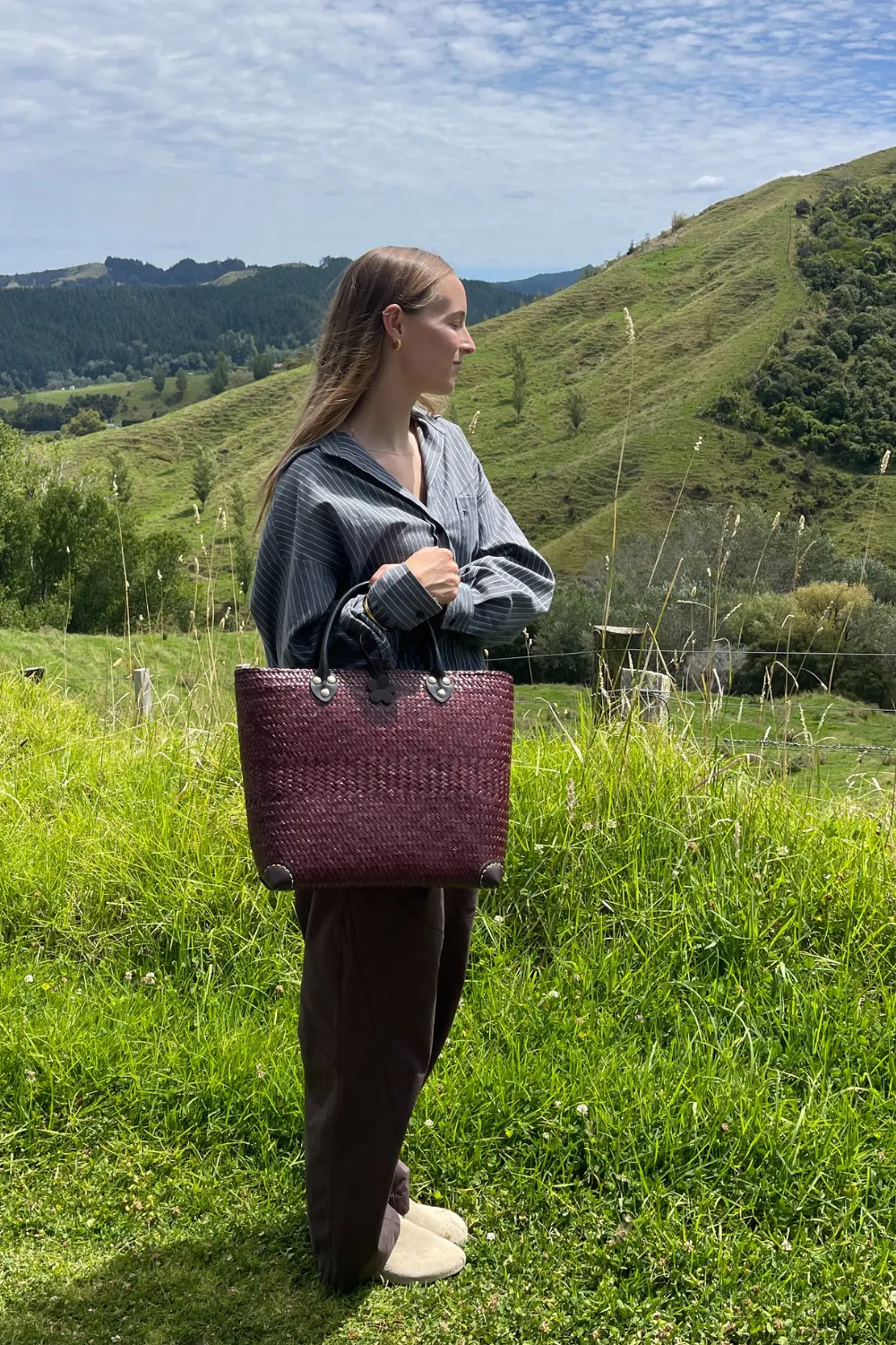 Handwoven Krajood Bag in a stunning weave  | Yompai NZ
