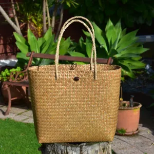 Handwoven Shoulder Bag with Woven Handles | Yompai  NZ