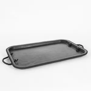 Hermana Leather Serving Tray