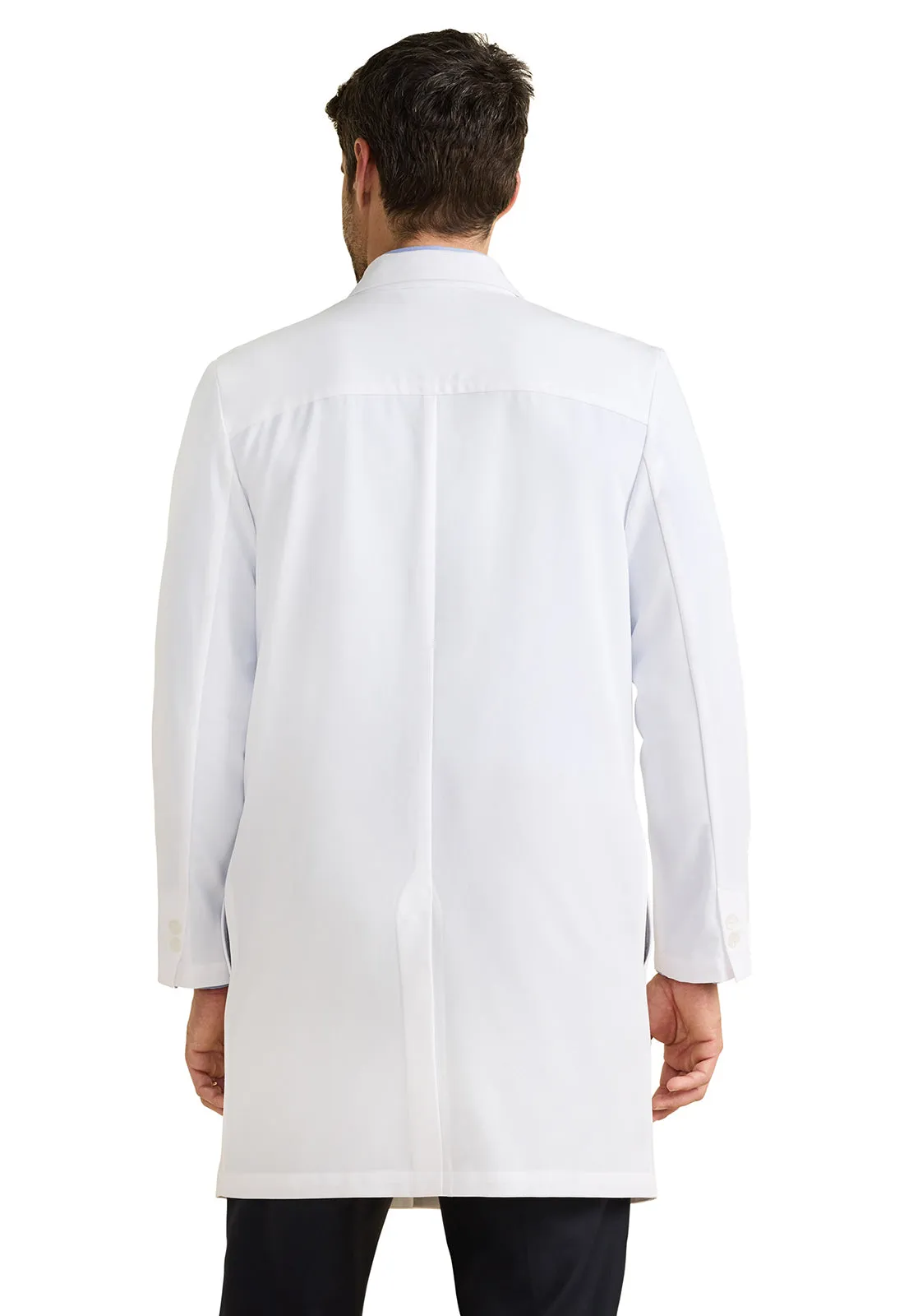 HH White Coat Lawrence Men's 37" Lab Coat White