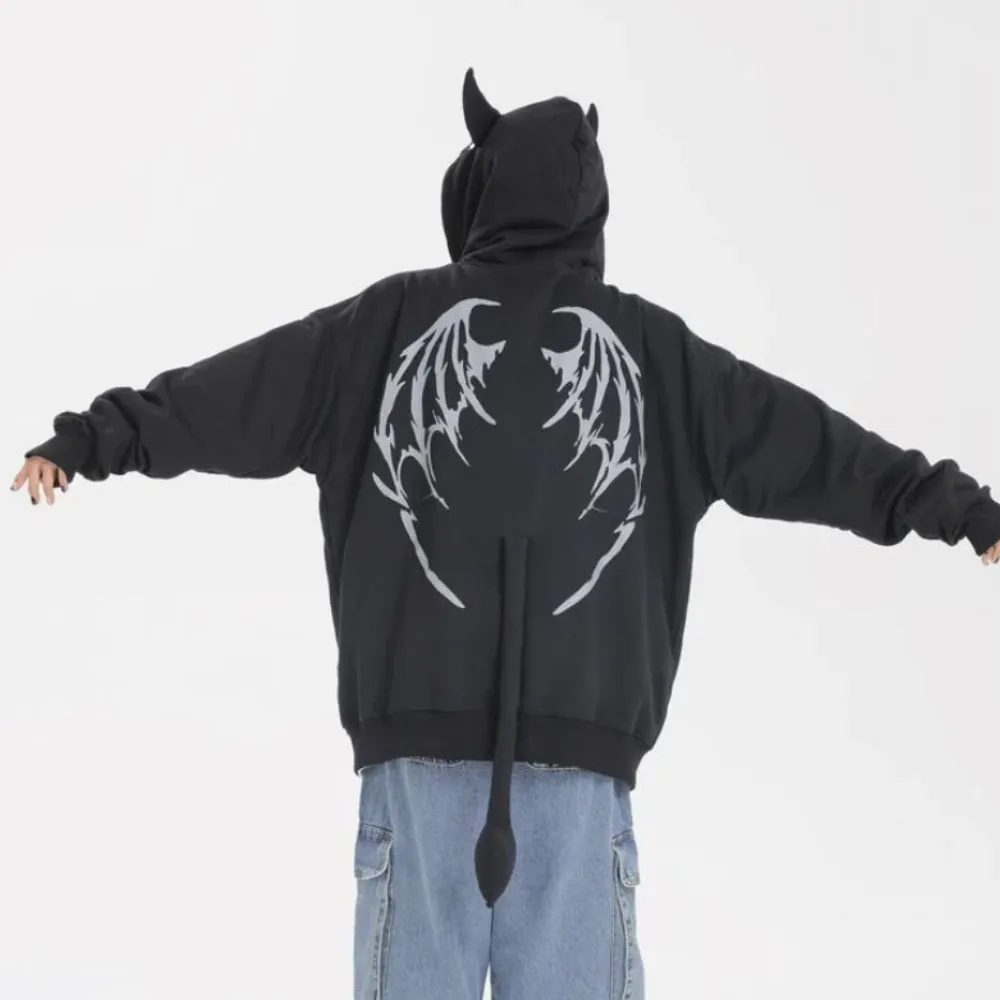 “High Street Devil Zipper” Jacket