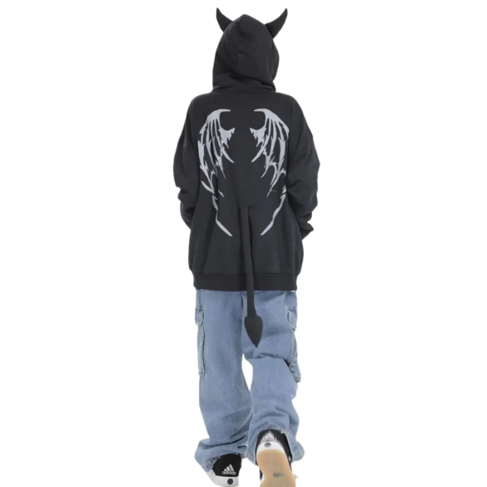 “High Street Devil Zipper” Jacket