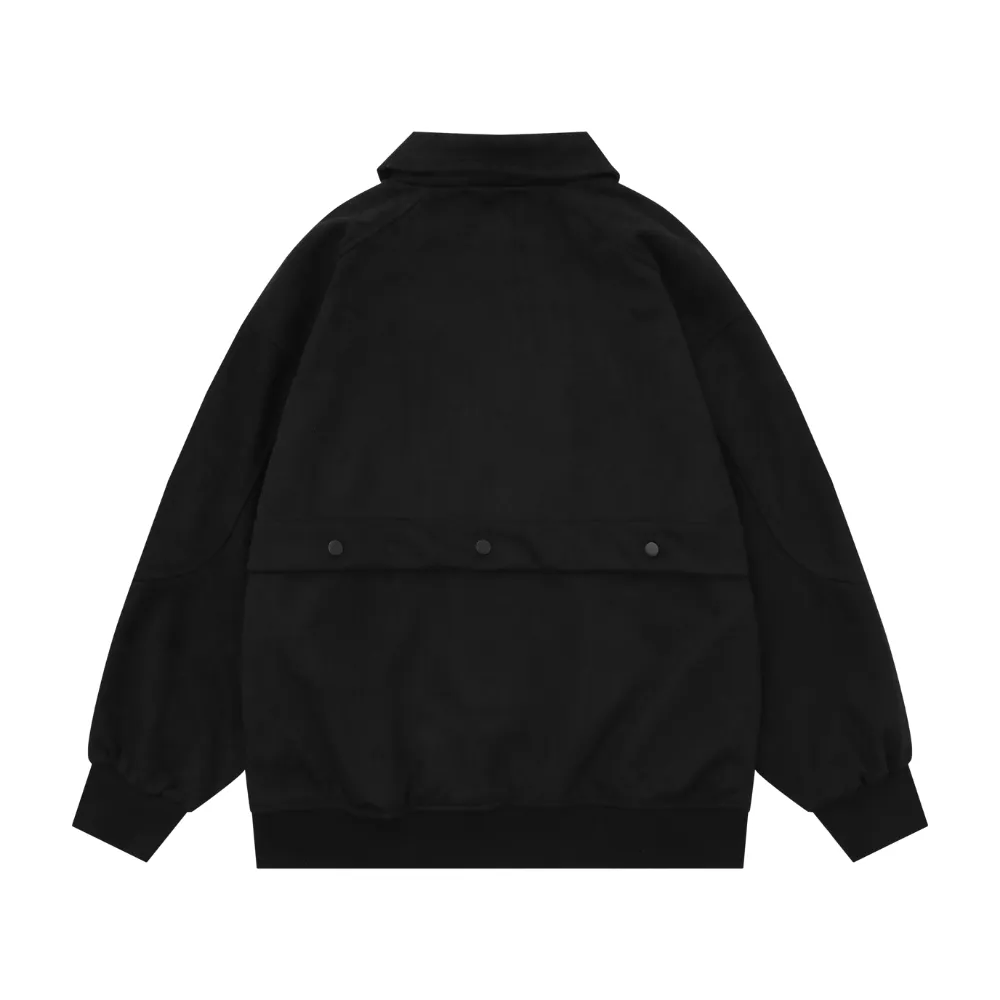 High Street Functional Zippered Pocket Jacket