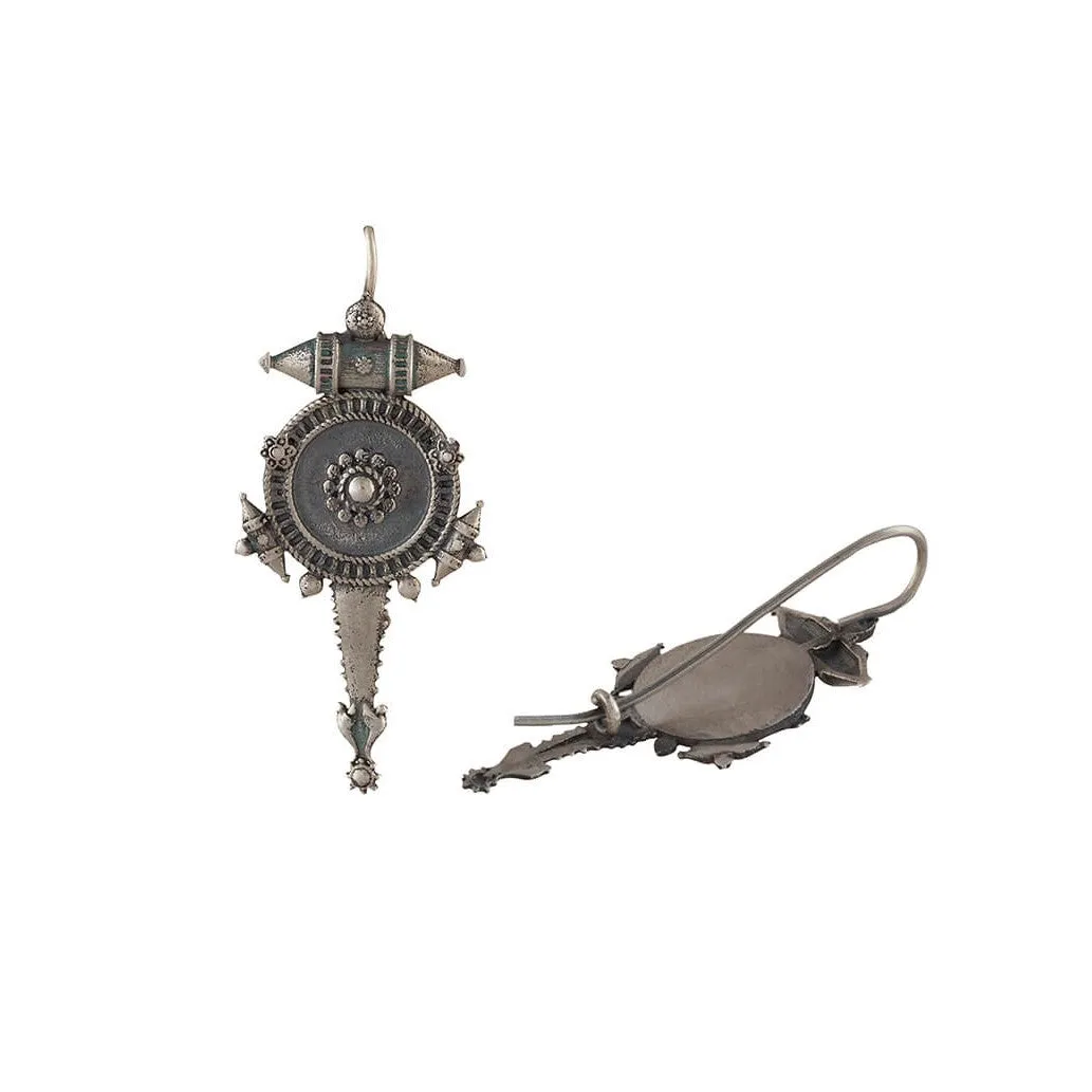 Hingora Silver Earring-Small by MOHA