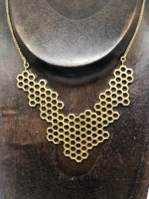 Honeycomb Necklace