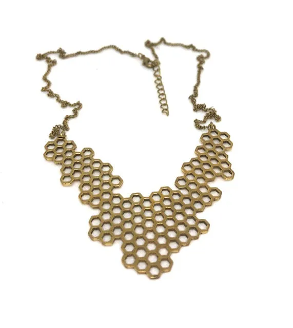 Honeycomb Necklace