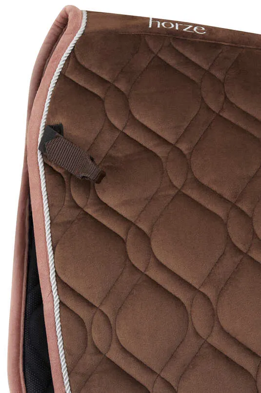 Horze St Moritz Dressage Pad Chocolate Martini