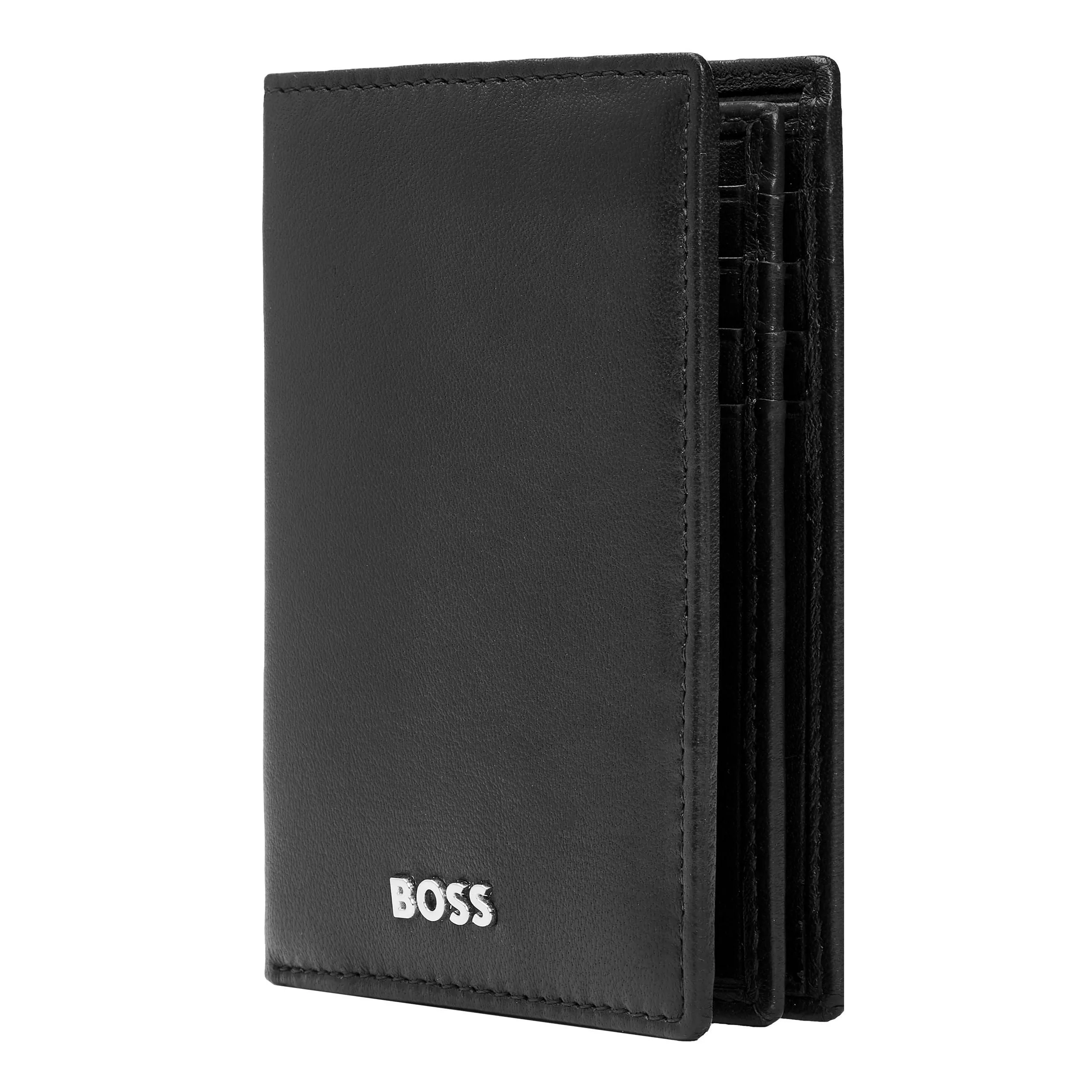 HUGO BOSS HLF403A-Card holder trifold Classic Smooth Black