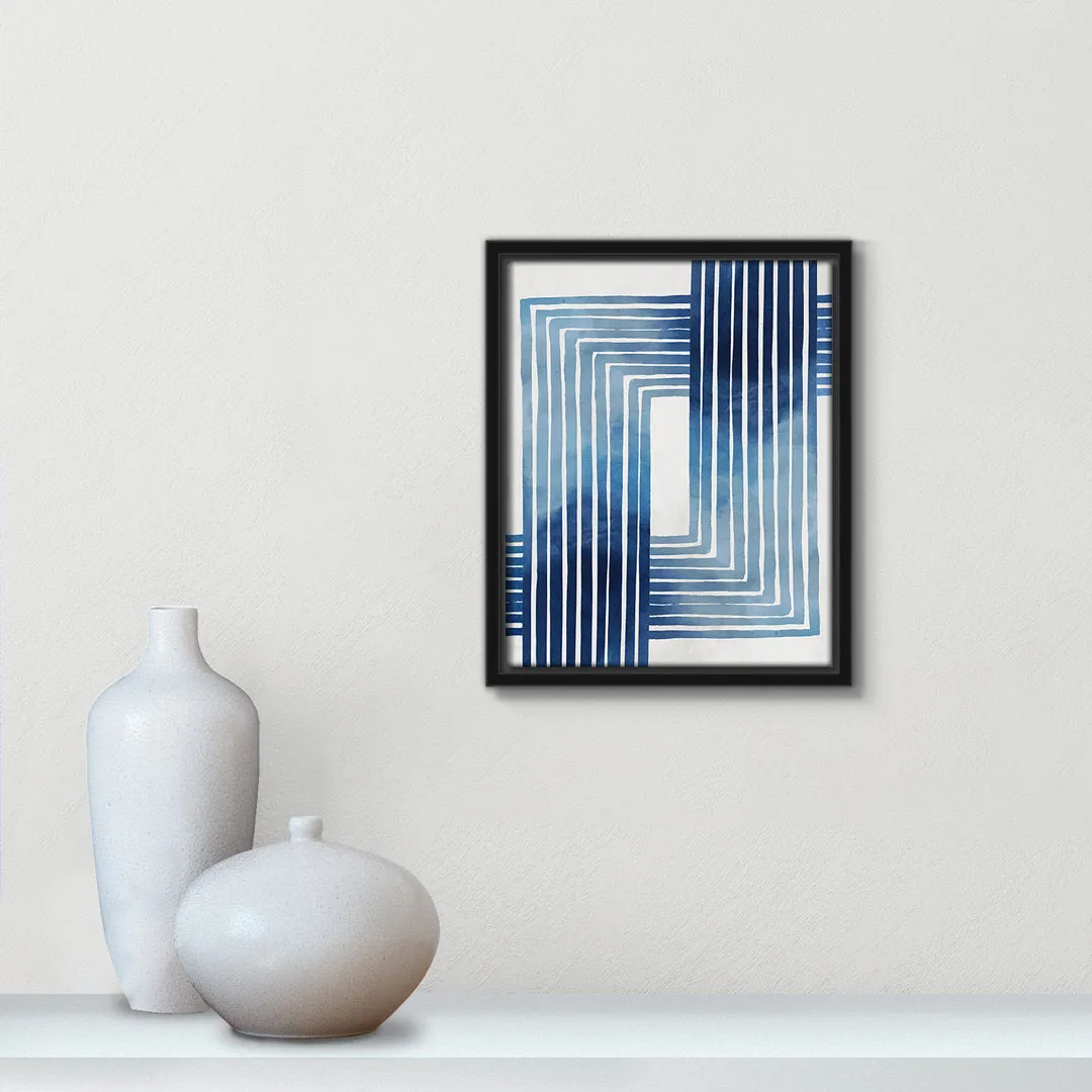 In Unison by Eva Watts - Painting Print Joss & Main Size: 11.5" H x 9.5" W x 2" D Format: Black Framed Canvas