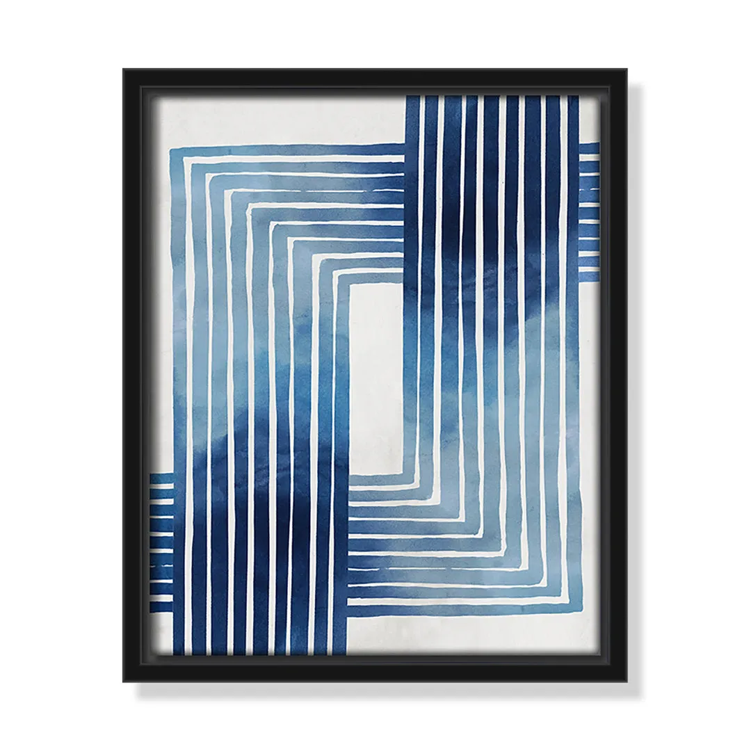 In Unison by Eva Watts - Painting Print Joss & Main Size: 11.5" H x 9.5" W x 2" D Format: Black Framed Canvas