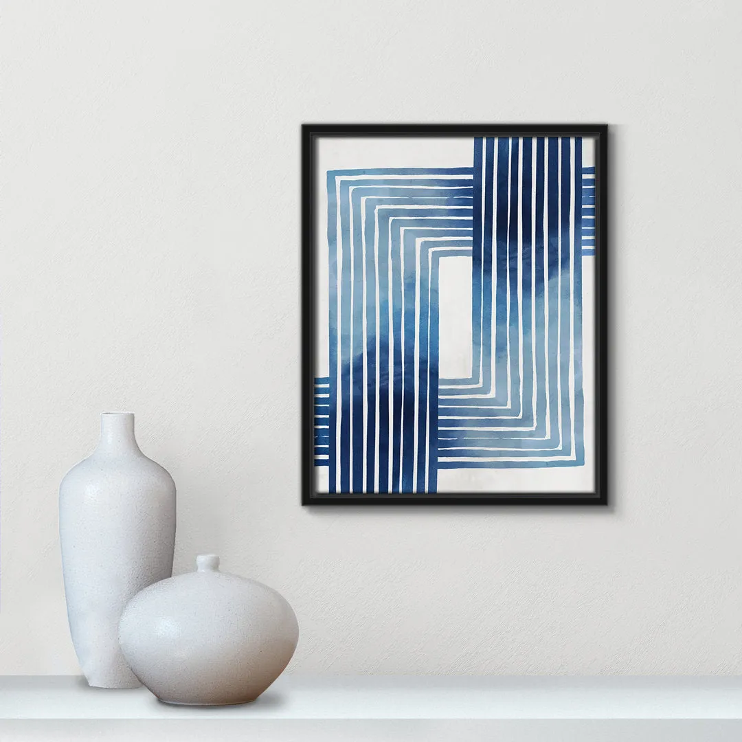 In Unison by Eva Watts - Painting Print Joss & Main Size: 15.5" H x 12.5" W x 2" D Format: Black Framed Canvas