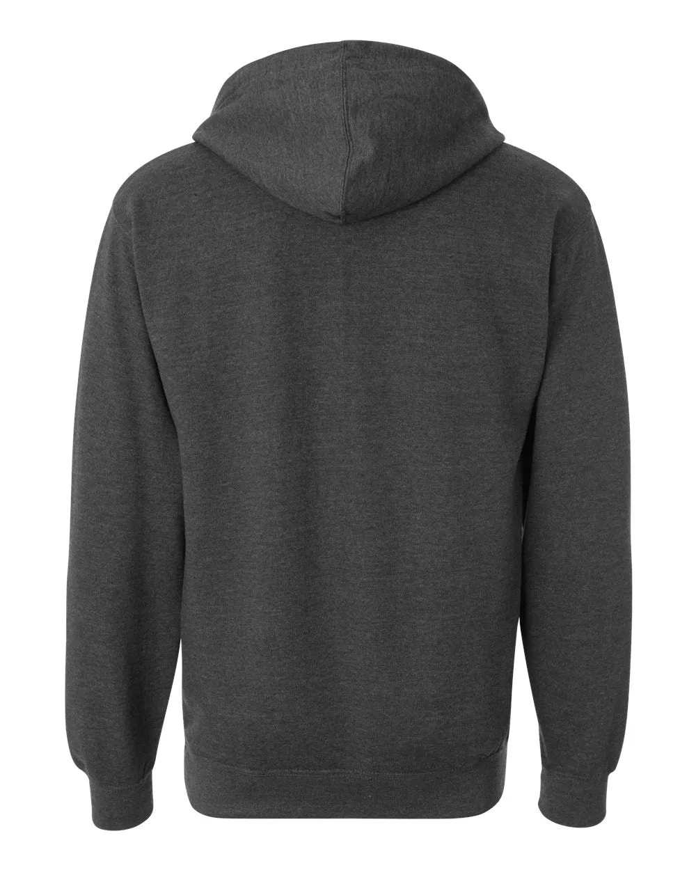 Independent Trading Co. Midweight Hooded Sweatshirt Charcoal Heather