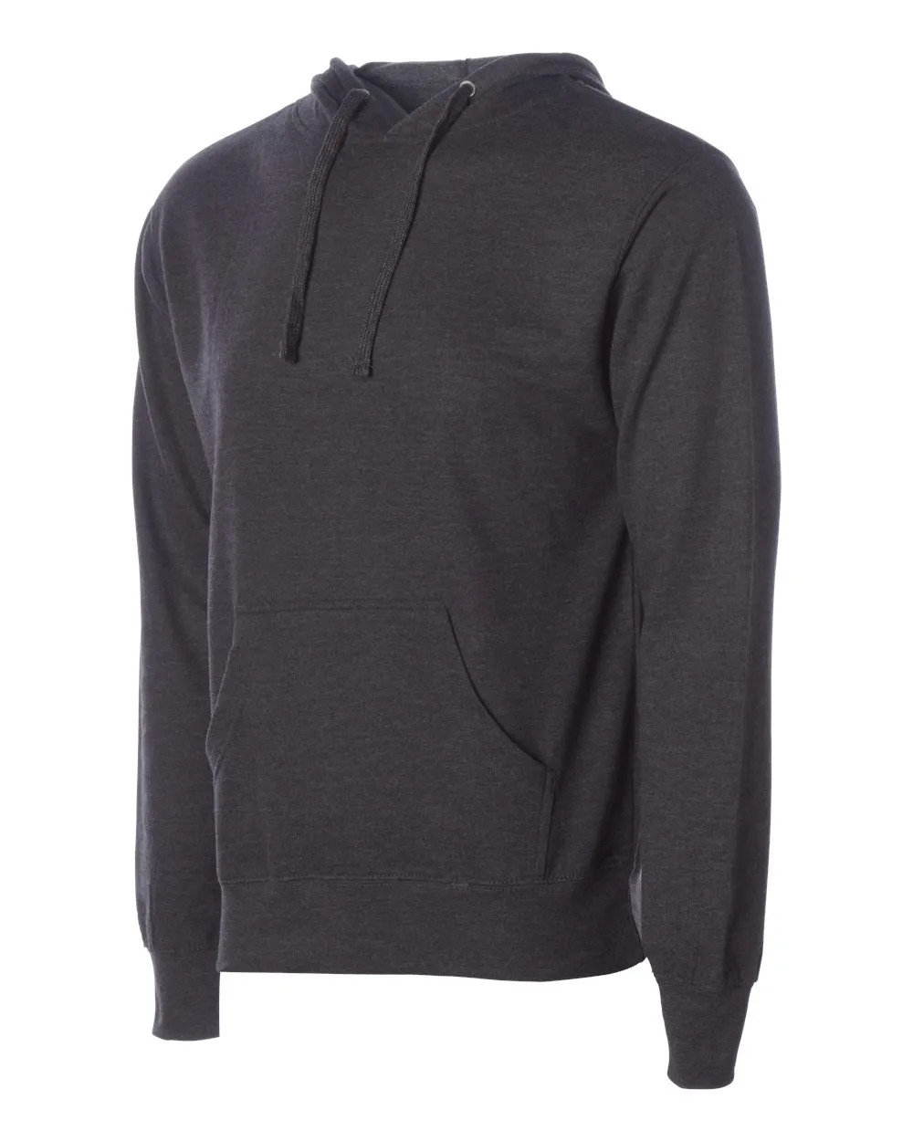 Independent Trading Co. Midweight Hooded Sweatshirt Charcoal Heather