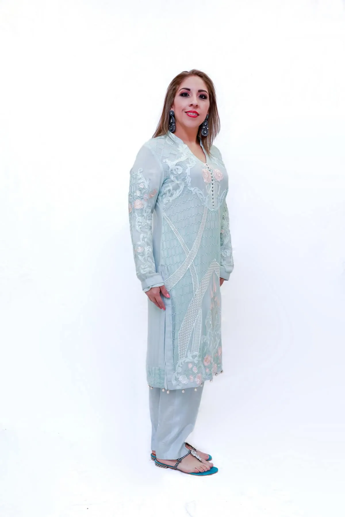Indian Pakistani Embroidery Dress