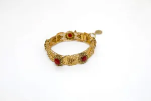 Indian Synthetic Ruby Bracelet