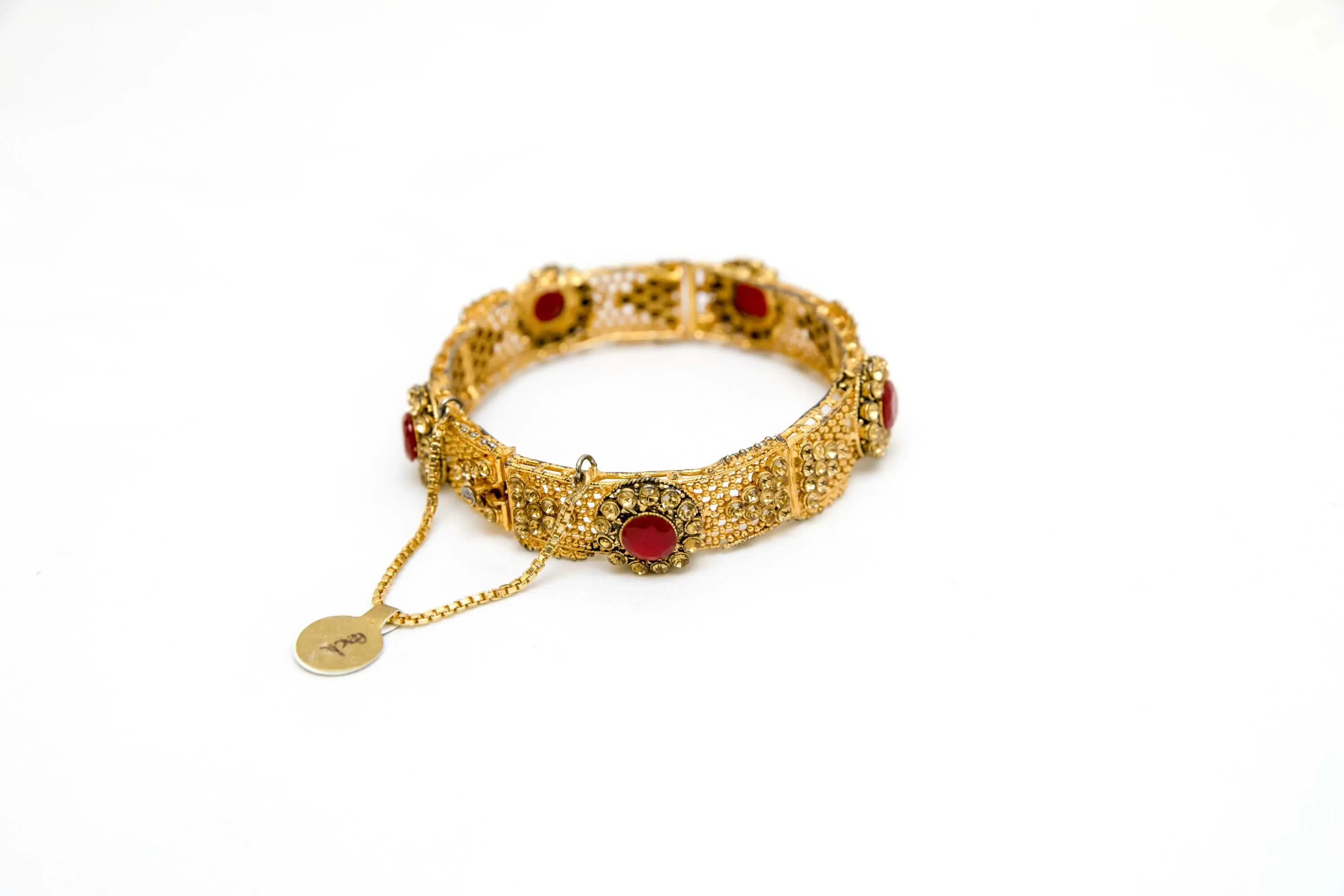 Indian Synthetic Ruby Bracelet