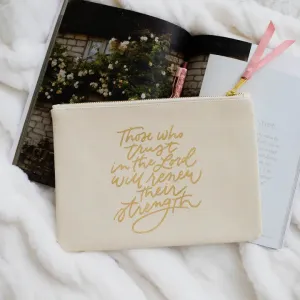 Isaiah 40.3 Accessory Pouch