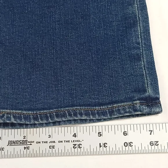 J. Crew Mid-Rise Flare Crop Jean in Signature Stretch Women's Size 24 Petite