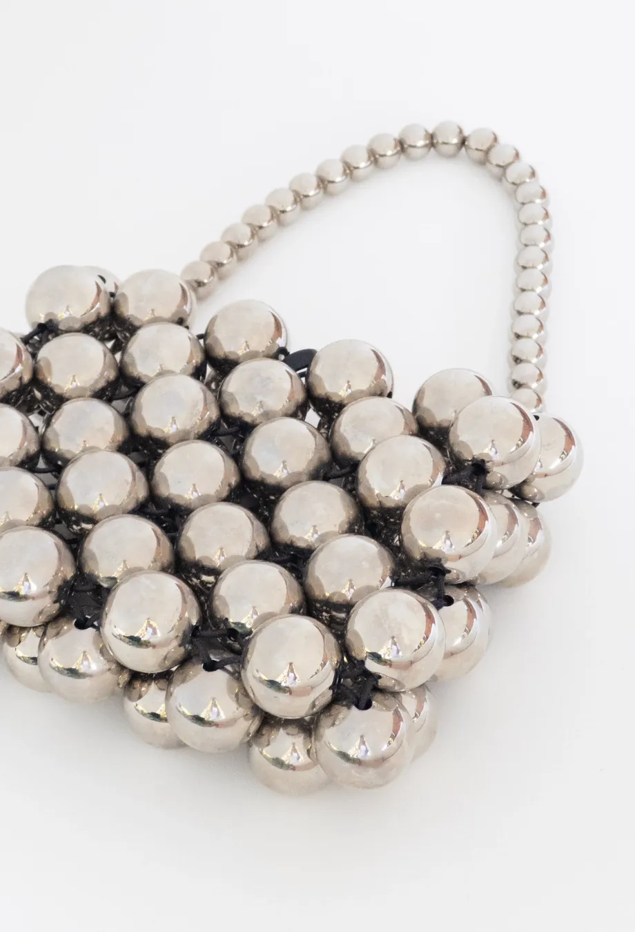 Jil Sander Silver Sphere Handbag