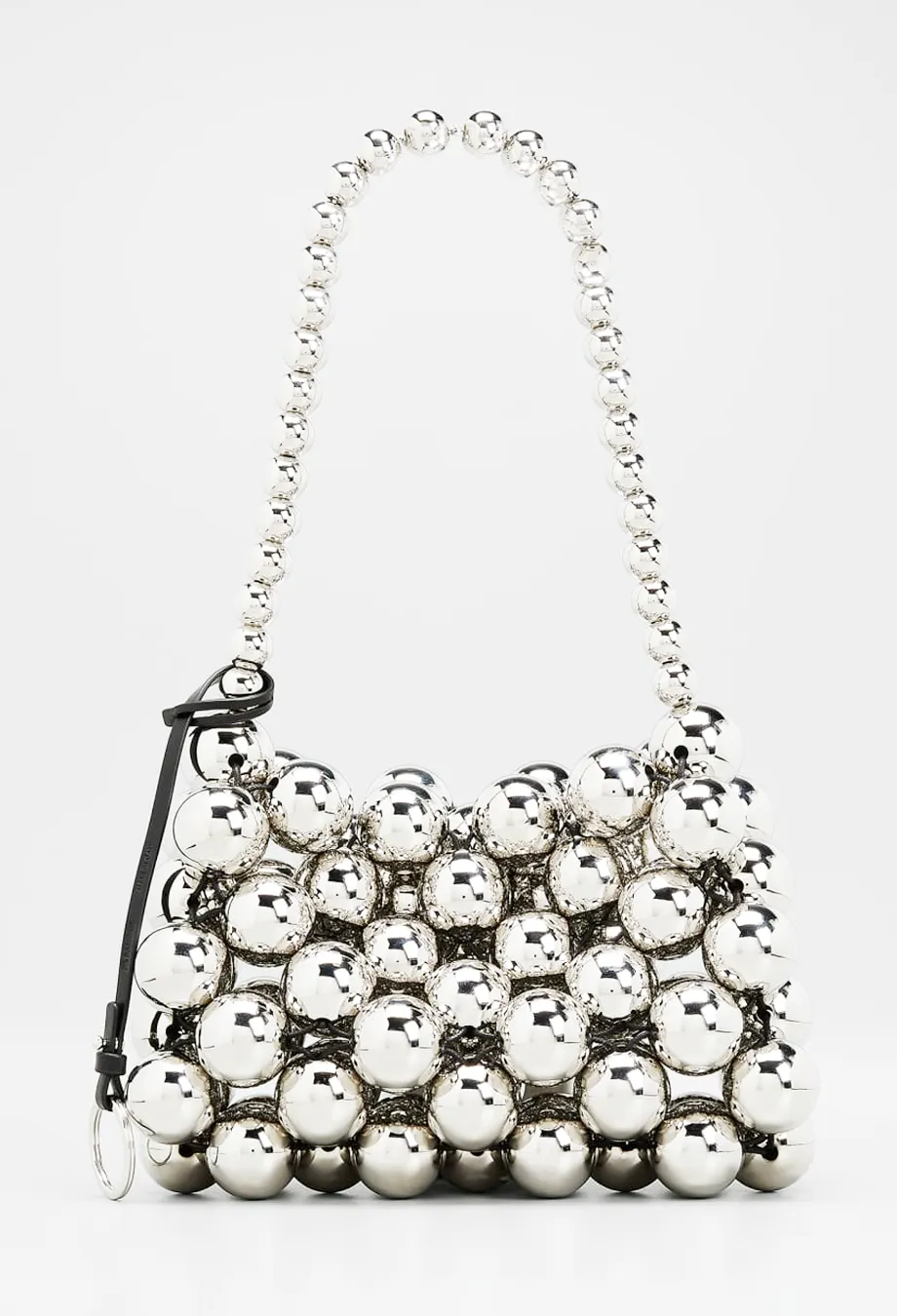 Jil Sander Silver Sphere Handbag