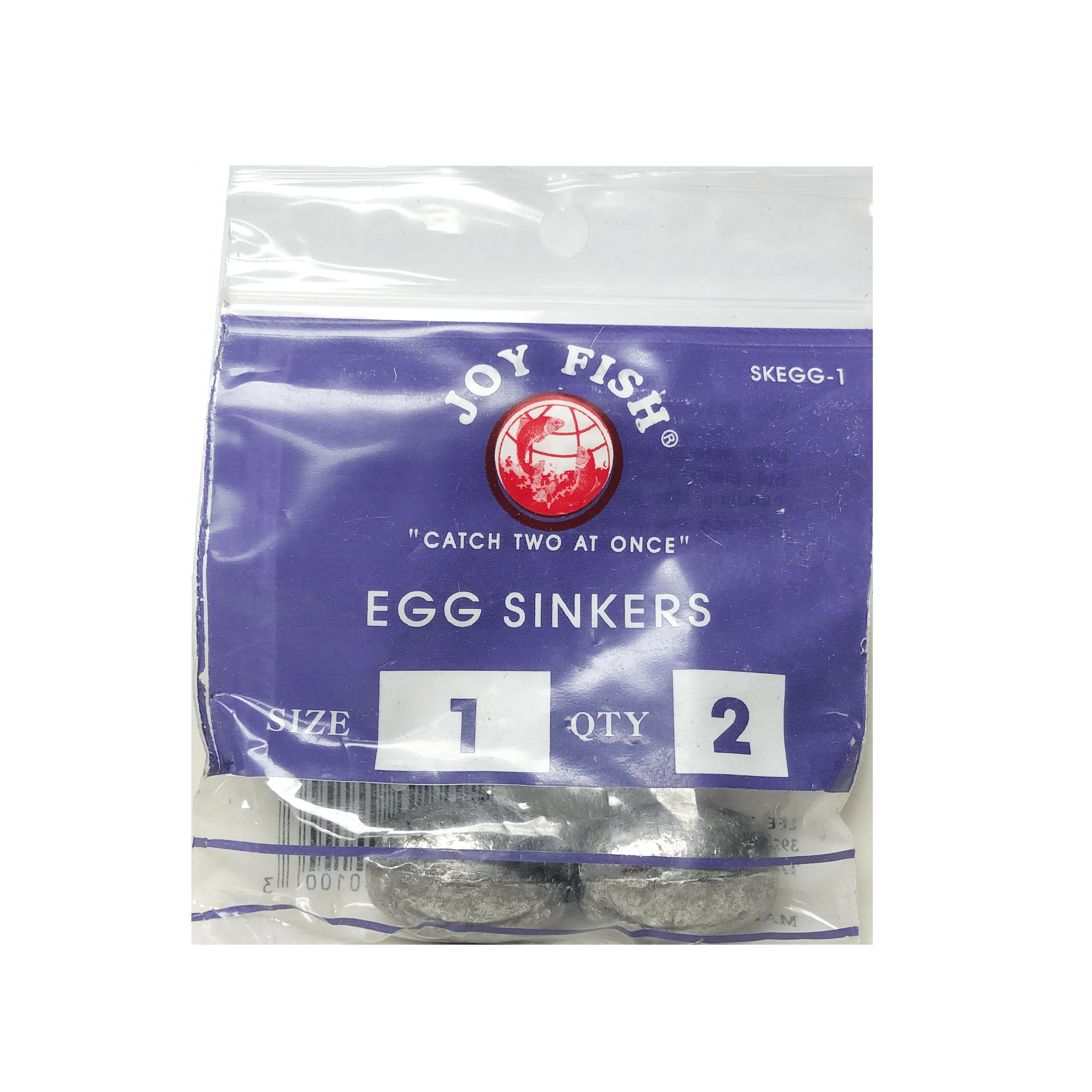 Joy Fish Egg Sinkers - Sold by Box