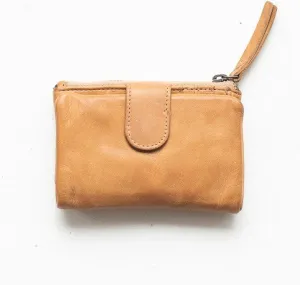 JUJU & CO Small Capri Wallet - Natural Leather