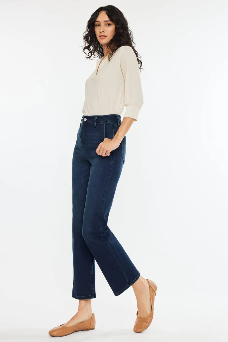 KANCAN Benji Fleece Straight Dark Jeans