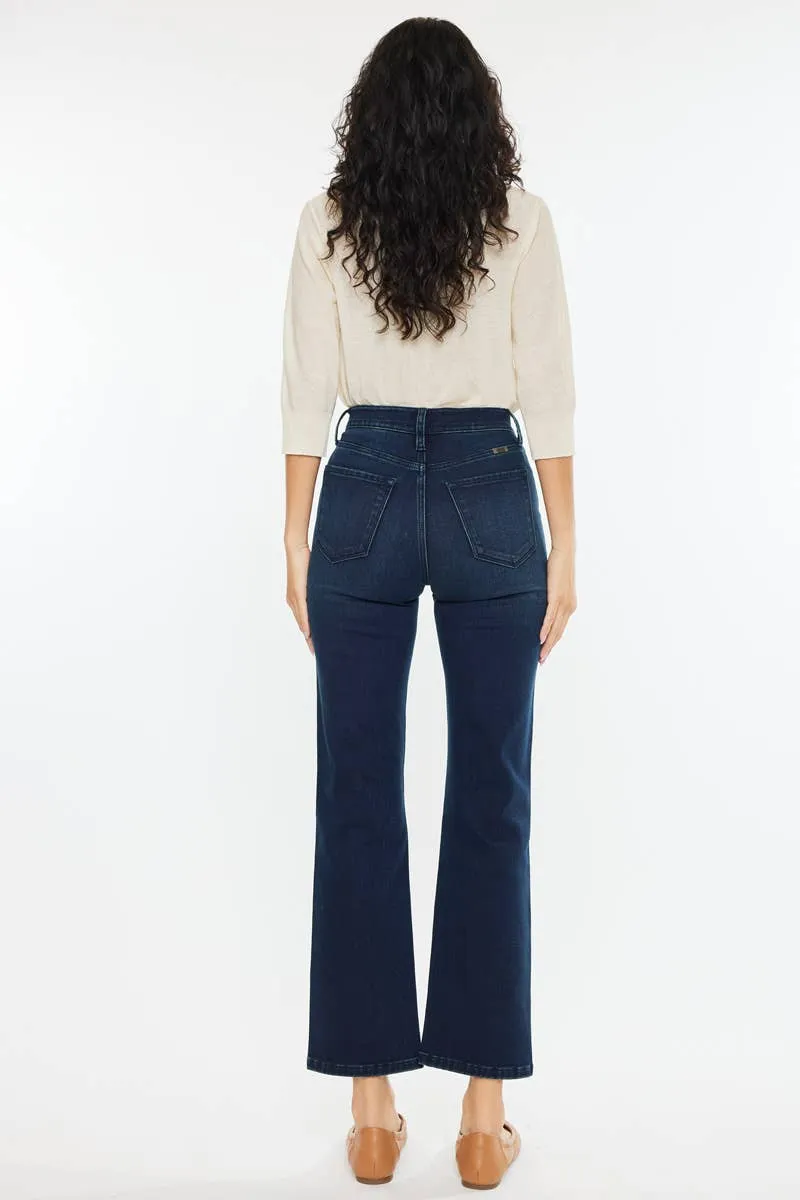 KANCAN Benji Fleece Straight Dark Jeans