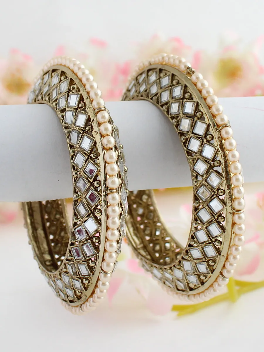 Kareena Mirror Bangle Set