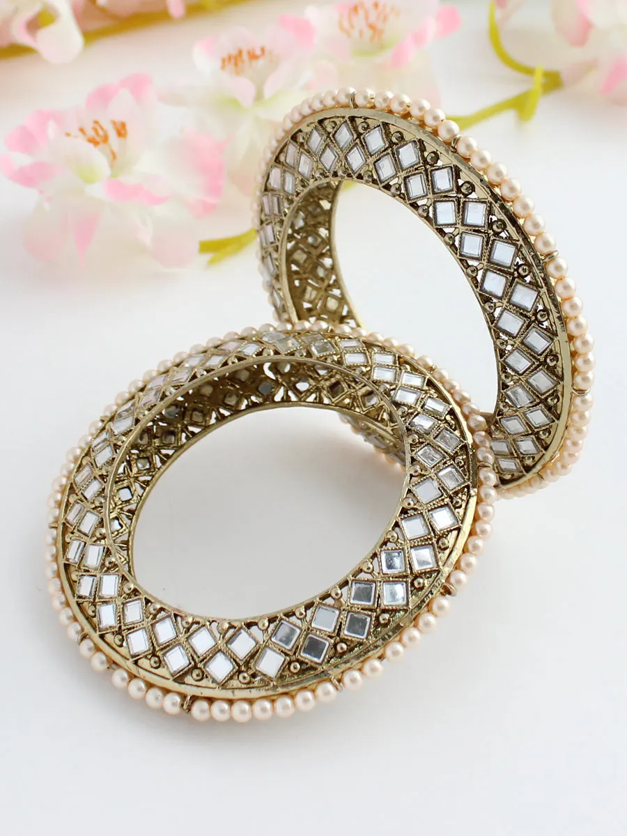 Kareena Mirror Bangle Set