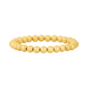 Karen Lazar Design 6 MM Yellow Gold Signature Bracelet