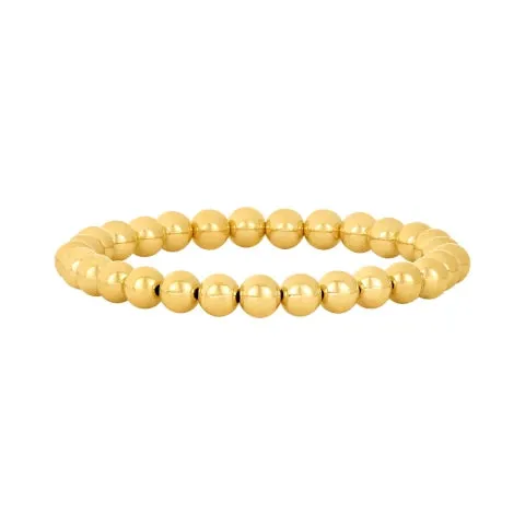 Karen Lazar Design 6 MM Yellow Gold Signature Bracelet