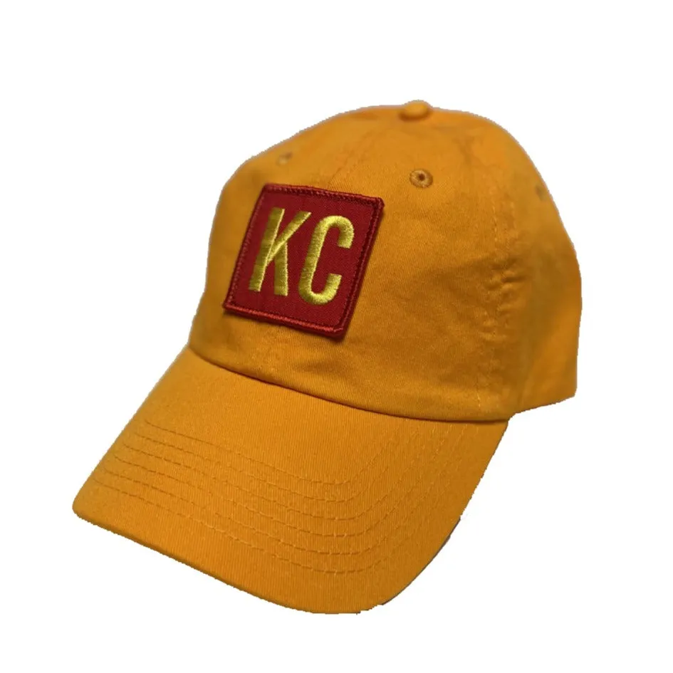 KC PATCH - ADJ RED/GOLD