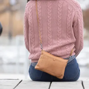 Keaan Mia Small Crossbody Bag in Denim