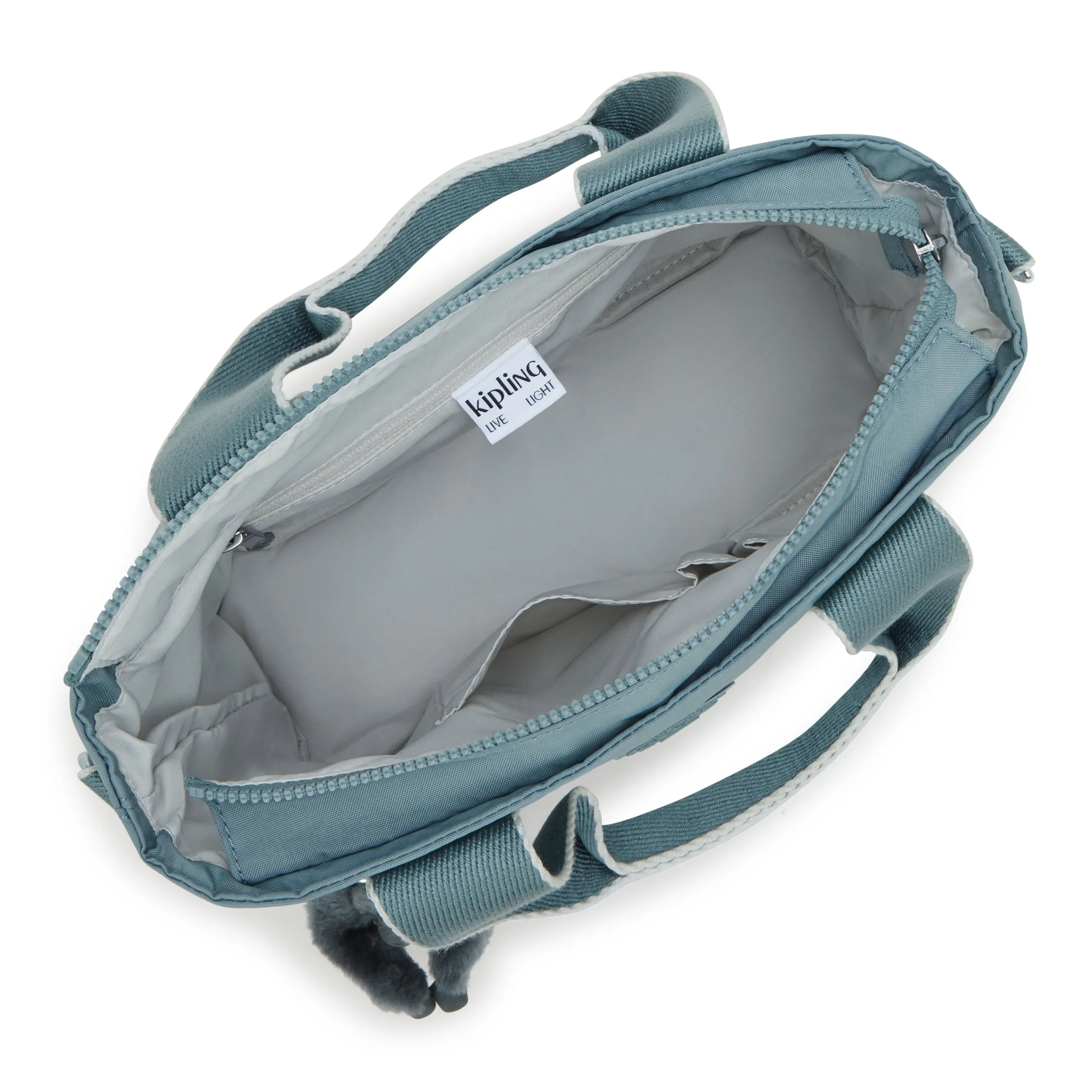 Kipling Minta M Relaxed Grey Medium Tote I7725-3NL