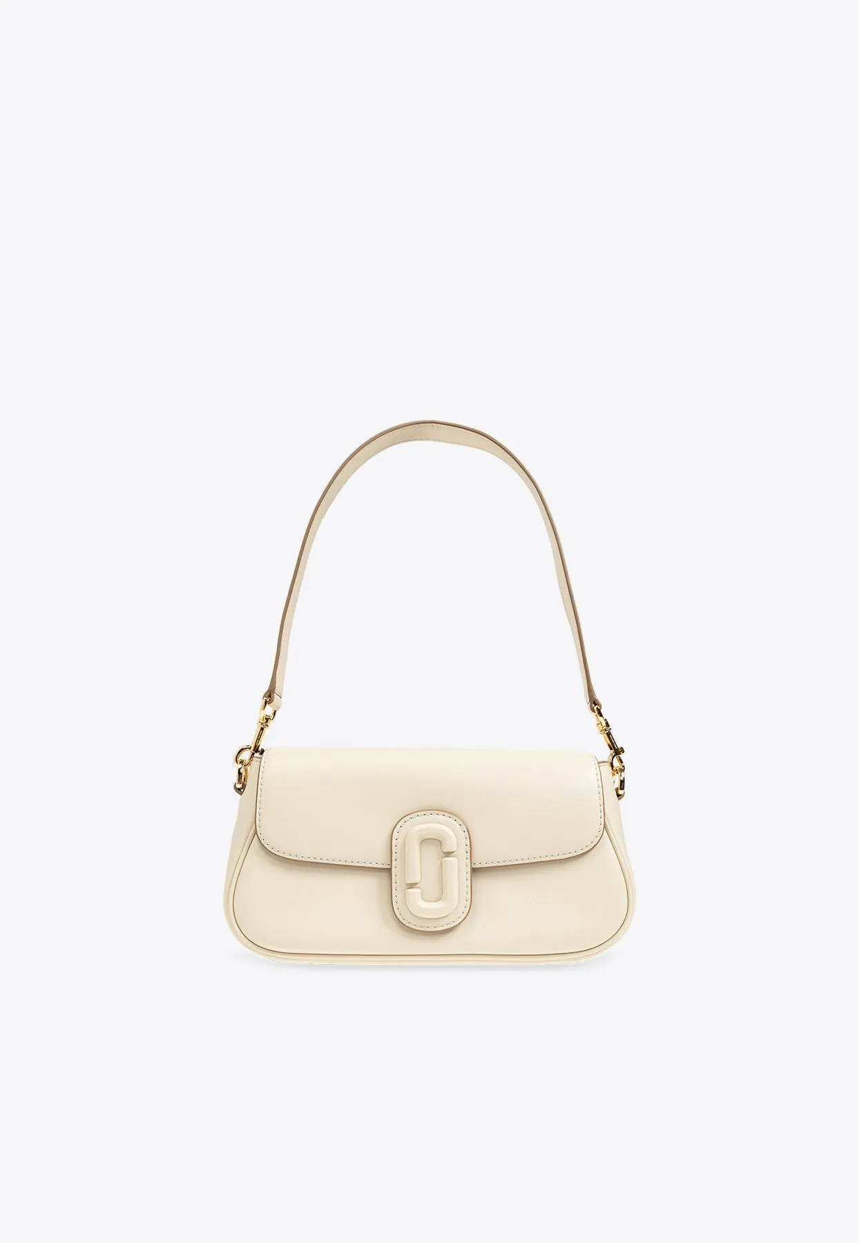 Large Clover Leather Shoulder Bag