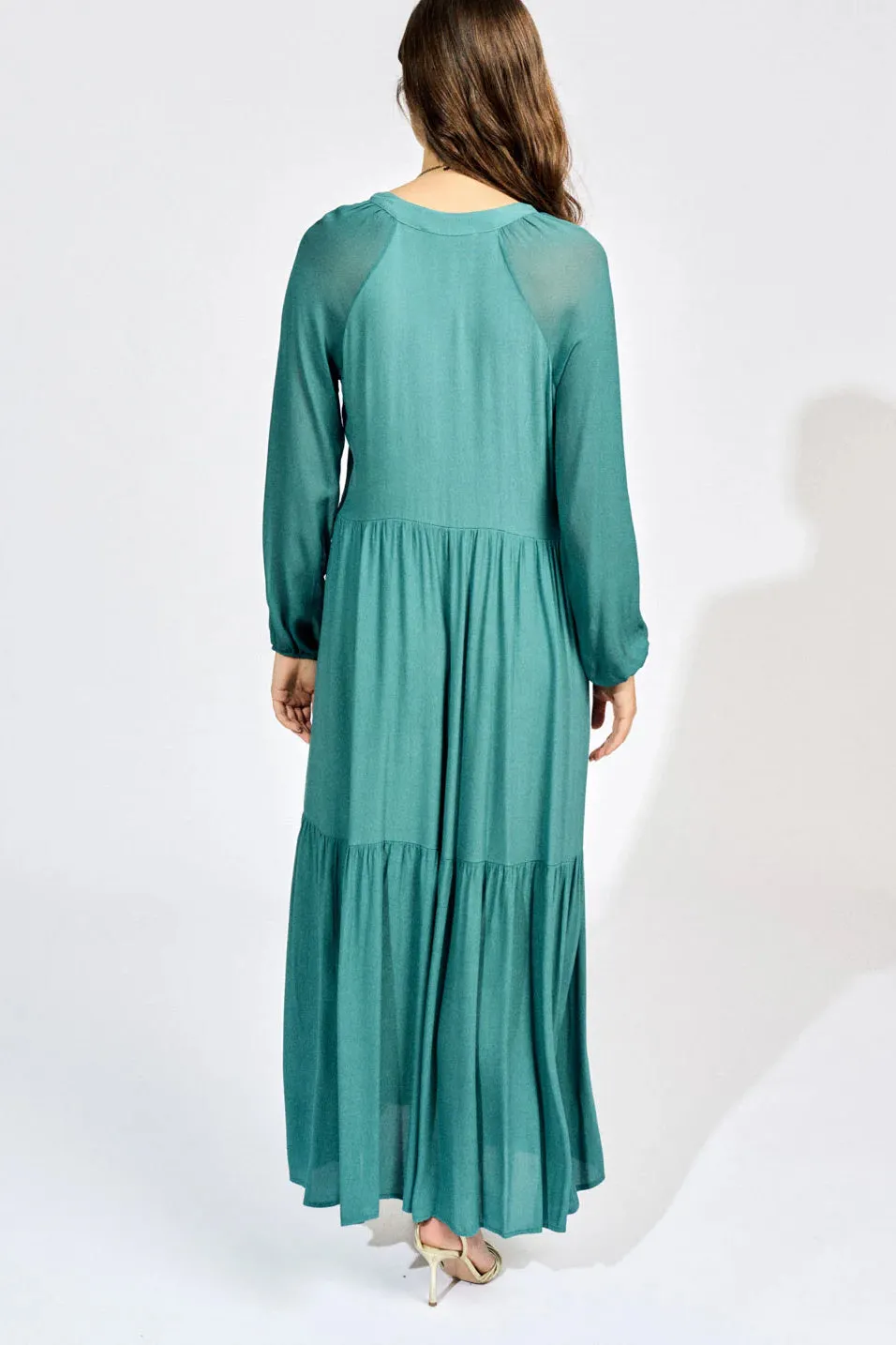 LAUREN VIDAL - Woven Dress, Paon