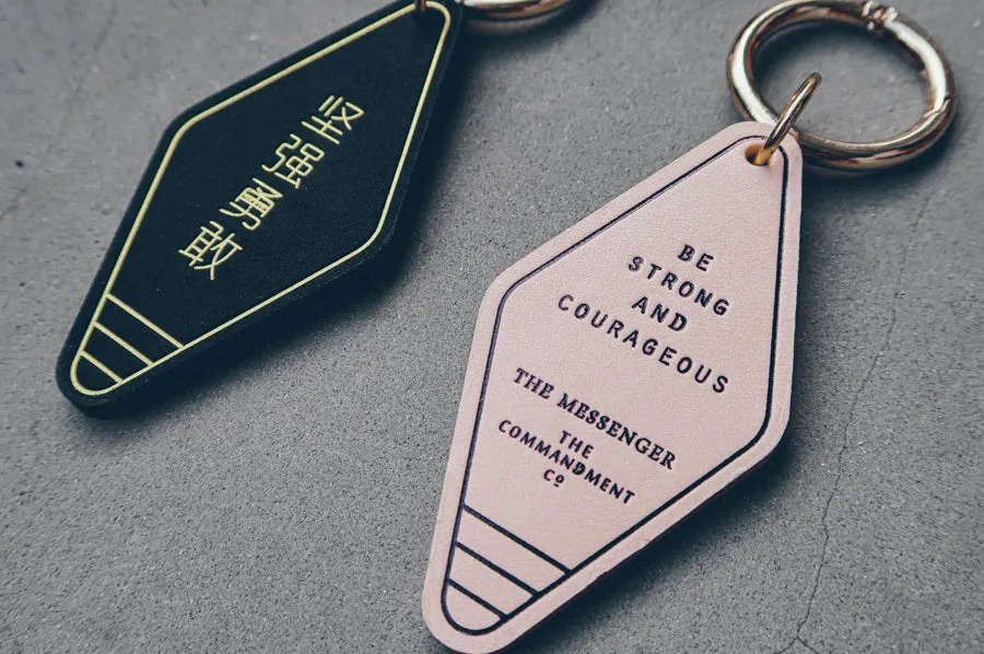 Leather Hotel Keychain