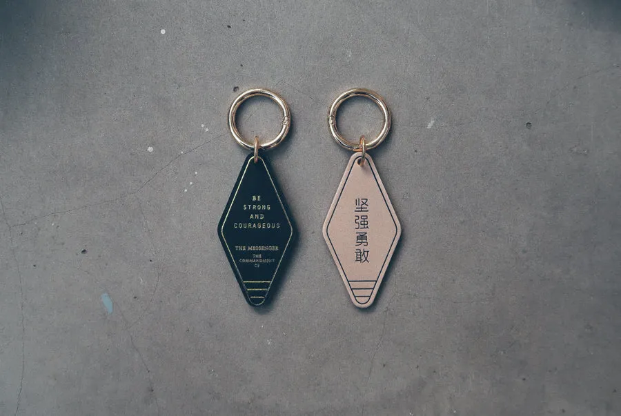 Leather Hotel Keychain