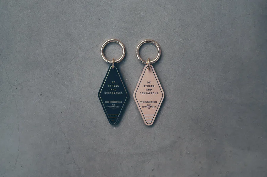Leather Hotel Keychain