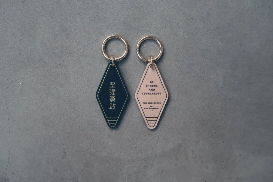 Leather Hotel Keychain
