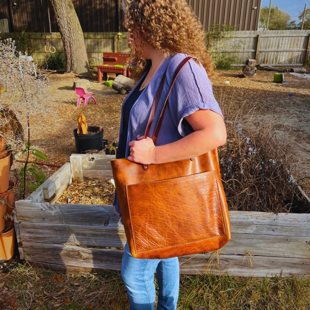 Leather Tote
